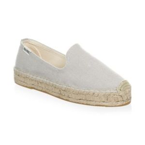 NWOT Soludos Platform Smoking Espadrilles